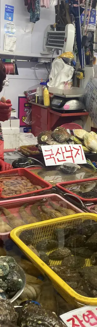 Fischmarkt Busan – Seafood in rauen Mengen